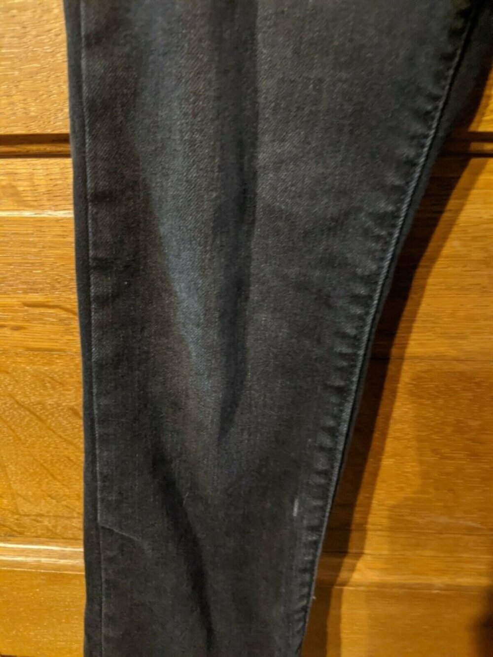 Old Navy Boys Jeans 5 Regular Adjustable Waist Black Pants - Picture 2 of 6